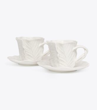 Lettuce Ware kopp och fat, set om 2