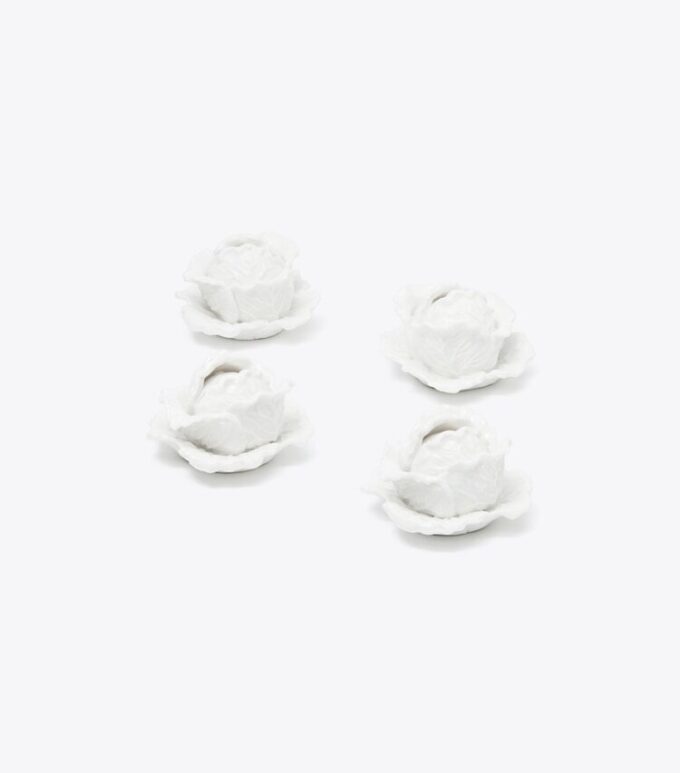 Lettuce Ware-korthållare, set om 4 Lettuce Ware-korthållare, set om 4