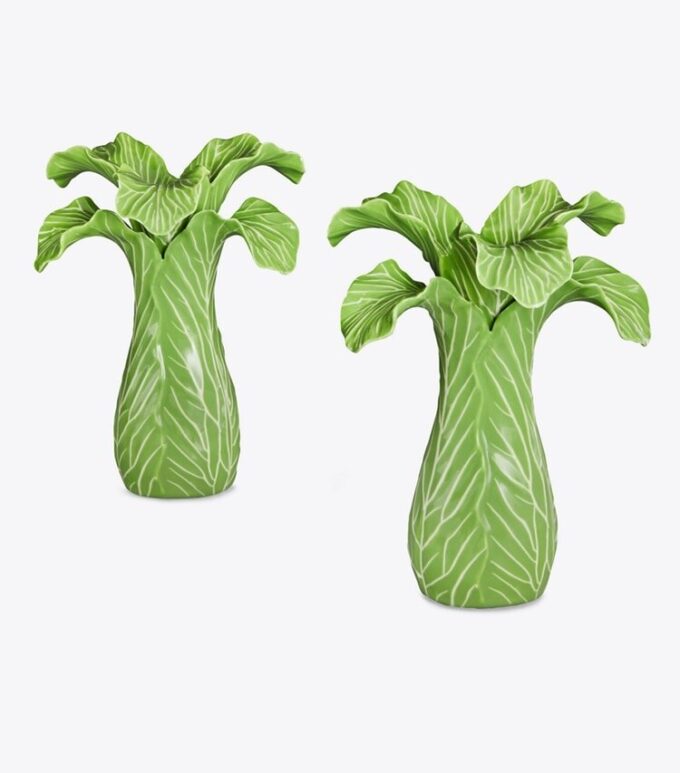 Lettuce Ware ljusstake, set om 2 Lettuce Ware ljusstake, set om 2