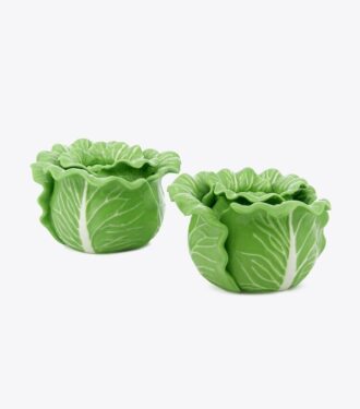 Lettuce Ware ljusstake, set om 2