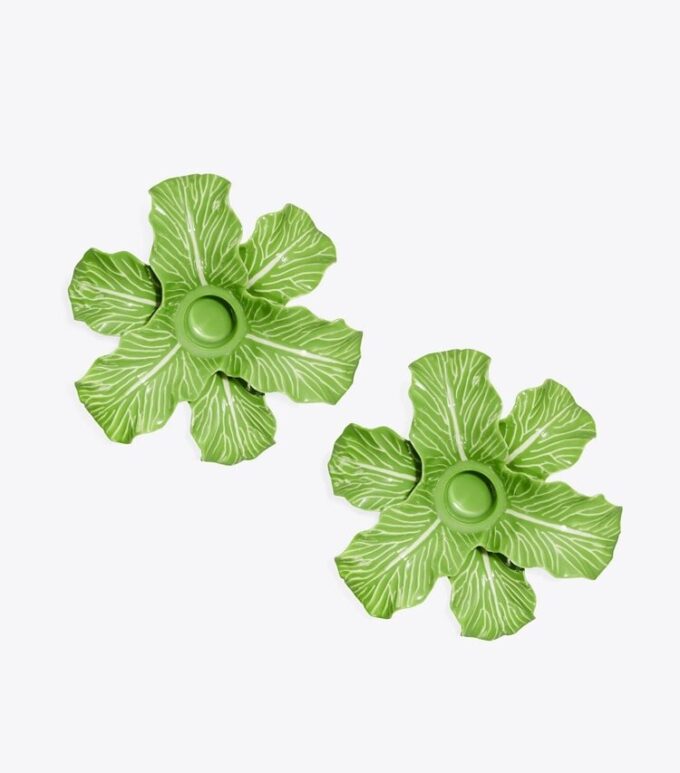 Lettuce Ware ljusstake, set om 2 Lettuce Ware ljusstake, set om 2
