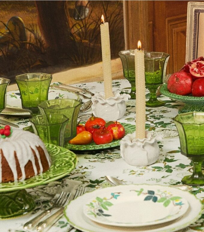 Lettuce Ware ljusstake, set om 2 Lettuce Ware ljusstake, set om 2