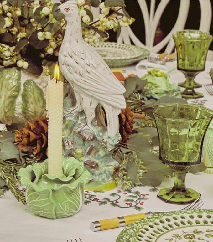 Lettuce Ware ljusstake, set om 2 Lettuce Ware ljusstake, set om 2