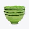 Lettuce Ware sopptallrik, set om 4 Lettuce Ware sopptallrik, set om 4