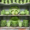 Lettuce Ware sopptallrik, set om 4 Lettuce Ware sopptallrik, set om 4