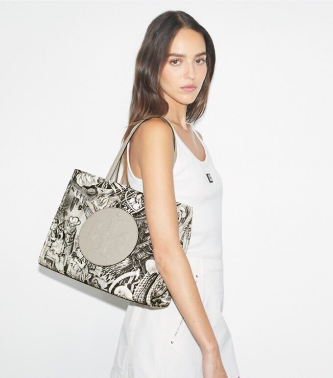 Liten Ella-tote med tryck Liten Ella-tote med tryck