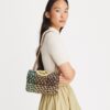 Liten Fleming Soft Tweed Convertible axelväska