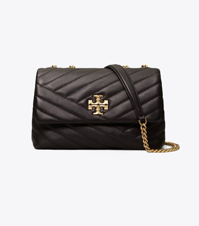 Liten Kira Chevron-axelväska Liten Kira Chevron-axelväska