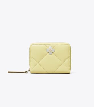 Liten Kira Diamond Quilt Clover Zip-Around Wallet
