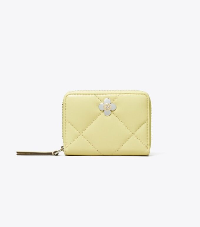 Liten Kira Diamond Quilt Clover Zip-Around Wallet