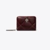 Liten Kira Diamond Quilt Distressed Zip-Around Wallet