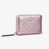 Liten Kira Moto Quilt Metallic Zip-Around Wallet