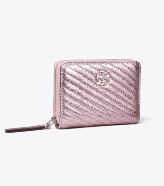 Liten Kira Moto Quilt Metallic Zip-Around Wallet