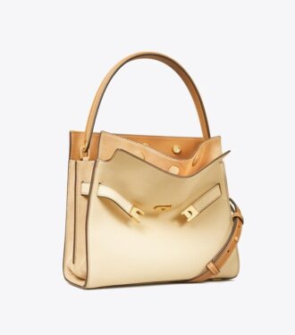 Liten Lee Radziwill Pebbled Double Bag