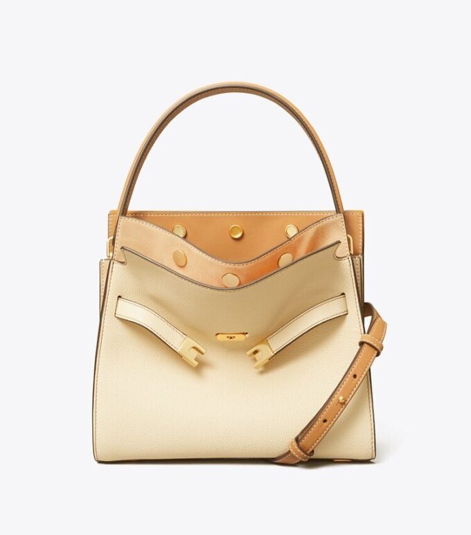 Liten Lee Radziwill Pebbled Double Bag
