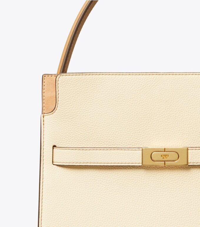 Liten Lee Radziwill Pebbled Double Bag