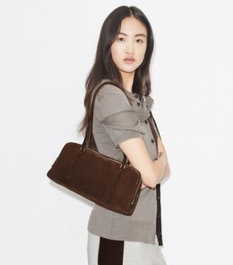 Liten Marshmallow-mocka-satchel