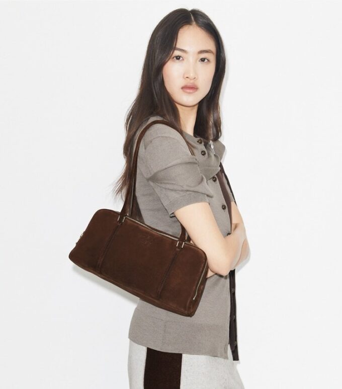 Liten Marshmallow-mocka-satchel Liten Marshmallow-mocka-satchel