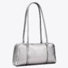 Liten metallisk Marshmallow-satchel