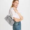 Liten metallisk Marshmallow-satchel