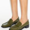 Loafers med fyrkantig tå Loafers med fyrkantig tå