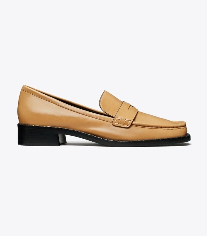 Loafers med fyrkantig tå Loafers med fyrkantig tå