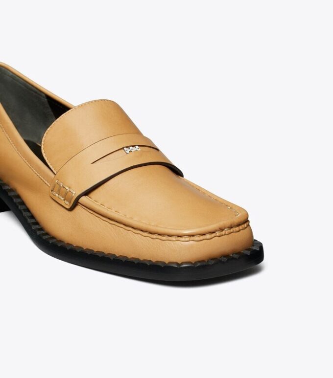 Loafers med fyrkantig tå Loafers med fyrkantig tå