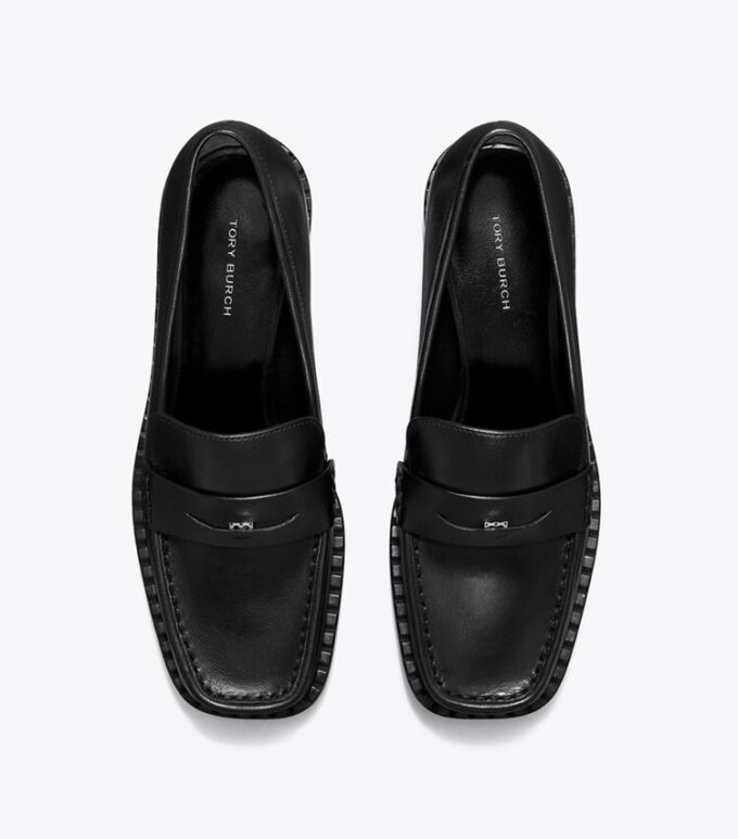 Loafers med fyrkantig tå Loafers med fyrkantig tå