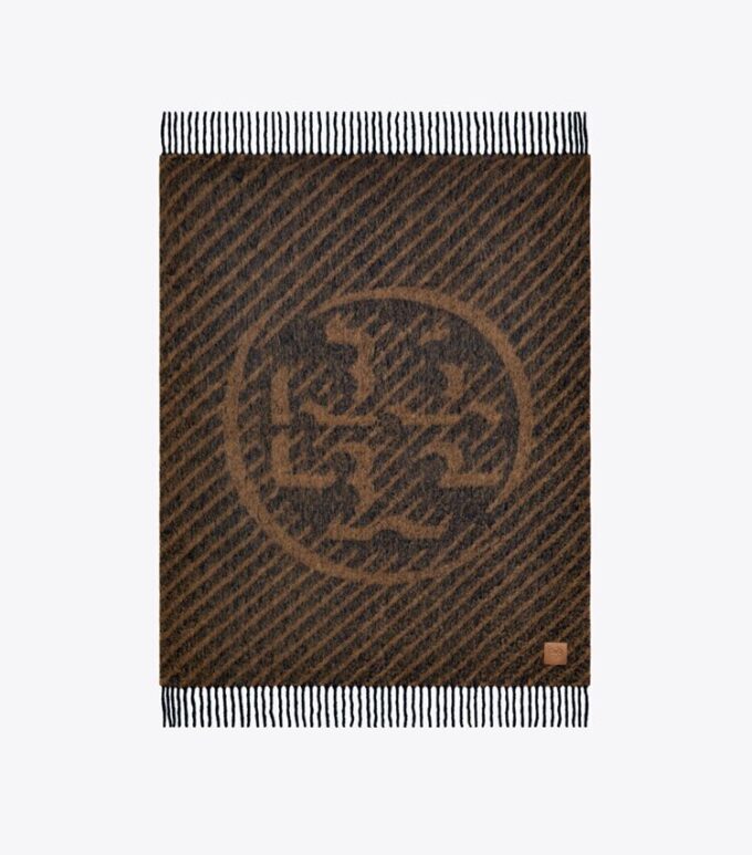 Logo Stripe Bouclé Blanket Logo Stripe Bouclé Blanket