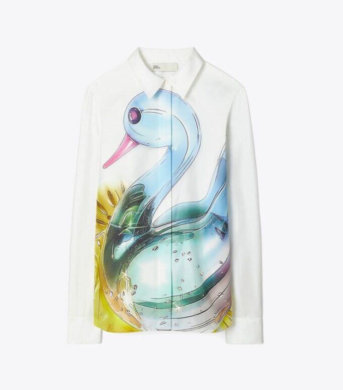 Lucky Duck Silk Shirt Lucky Duck Silk Shirt