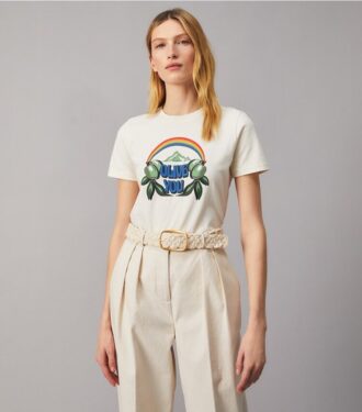 Macramé-bälte med logotyp