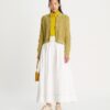 Marmorerad cardigan med rund hals Marmorerad cardigan med rund hals