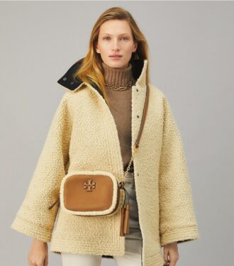 McGraw Shearling kameraväska
