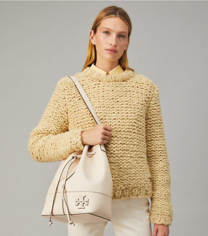 McGraw Smooth Drawstring Bucket Bag McGraw Smooth Drawstring Bucket Bag