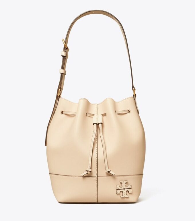 McGraw Smooth Drawstring Bucket Bag McGraw Smooth Drawstring Bucket Bag
