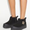 Mellow Shearling Platform Boot