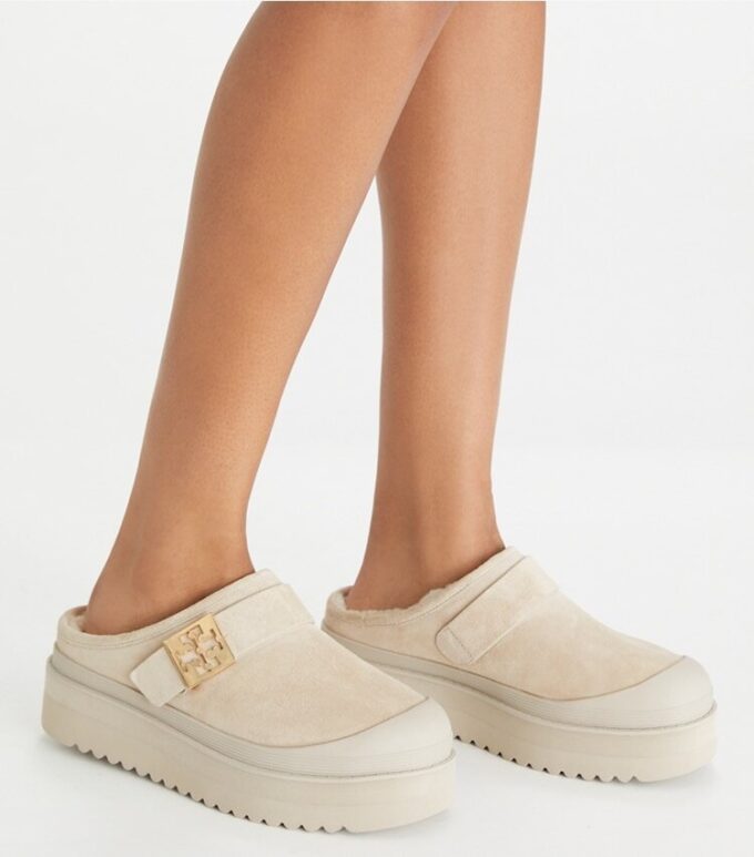 Mellow Shearling Platform Mule Mellow Shearling Platform Mule