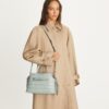 Mercer Croc-Embossed Satchel Mercer Croc-Embossed Satchel