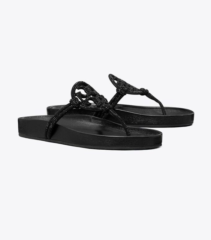 Miller Cloud Pavé Knotted Sandal Miller Cloud Pavé Knotted Sandal