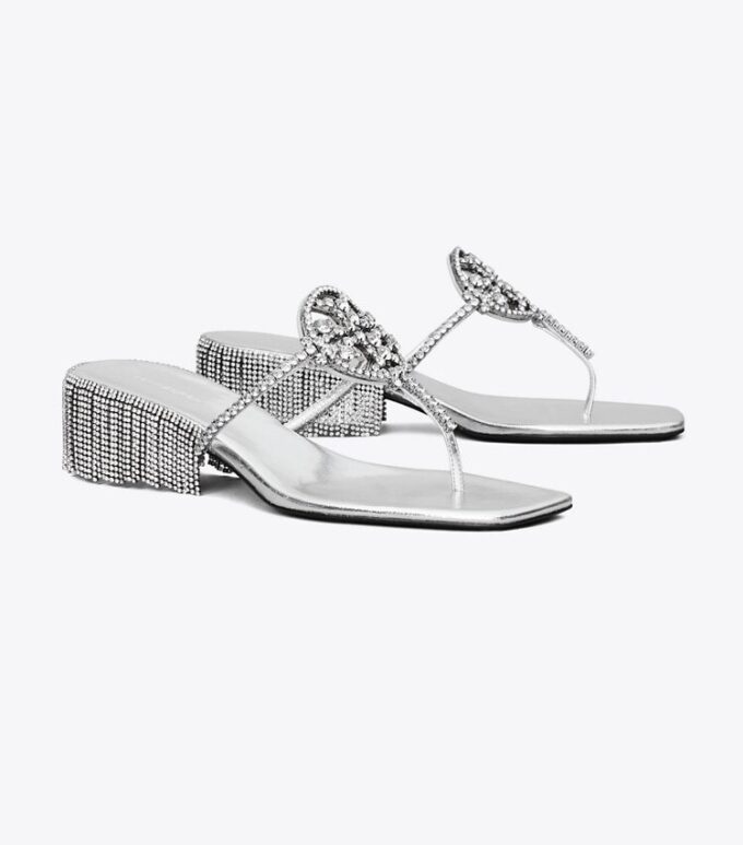 Miller Crystal Kitten Heel Miller Crystal Kitten Heel