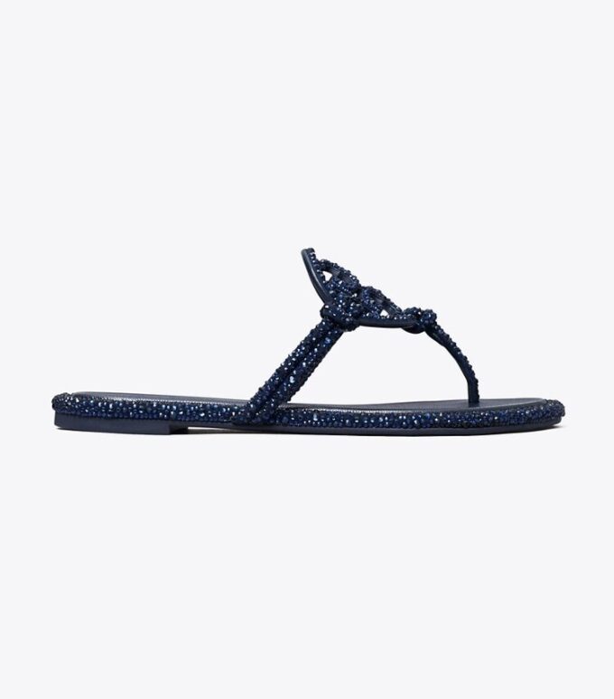 Miller Crystal Knotted Sandal Miller Crystal Knotted Sandal