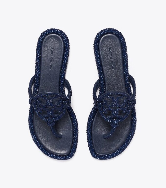 Miller Crystal Knotted Sandal Miller Crystal Knotted Sandal
