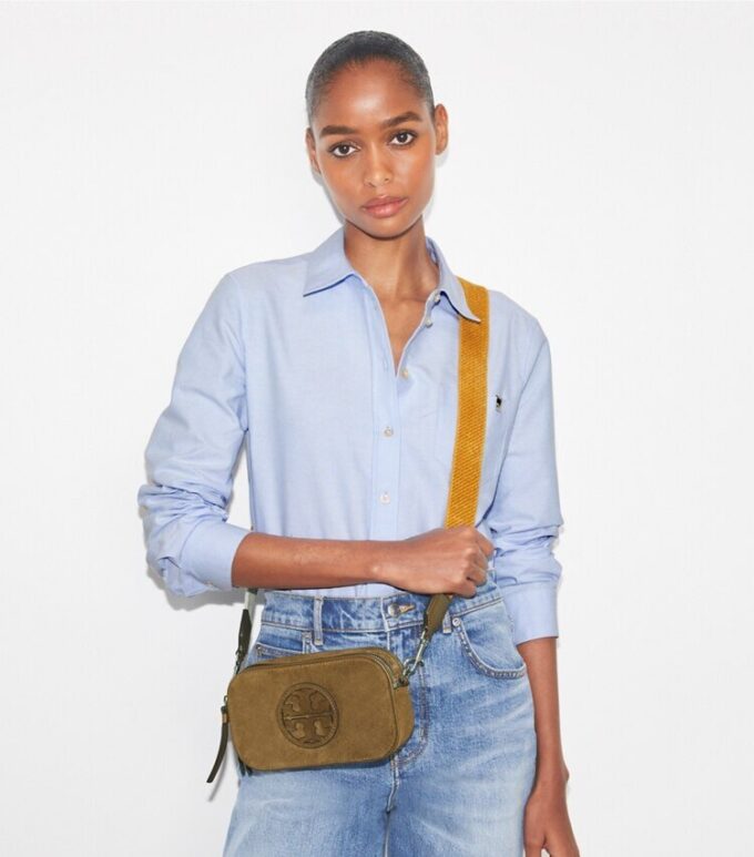 Miller Mini Suede Crossbody Bag