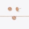 Miller Pavé hänge, halsband och örhängen, presentförpackning Miller Pavé hänge, halsband och örhängen, presentförpackning