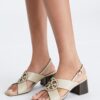 Miller sandal med klack