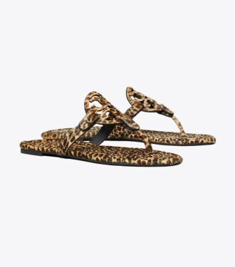 Miller sandal med tryckt kalvskinn Miller sandal med tryckt kalvskinn