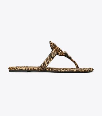 Miller sandal med tryckt kalvskinn Miller sandal med tryckt kalvskinn