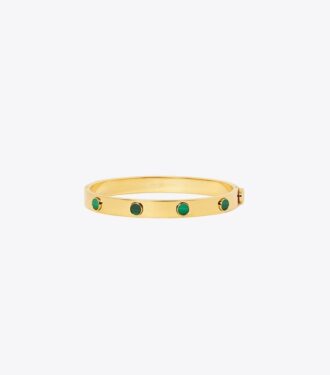Miller Stud Semi-Precious Hinge Armband