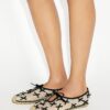 Mini Bow Mesh Espadrille