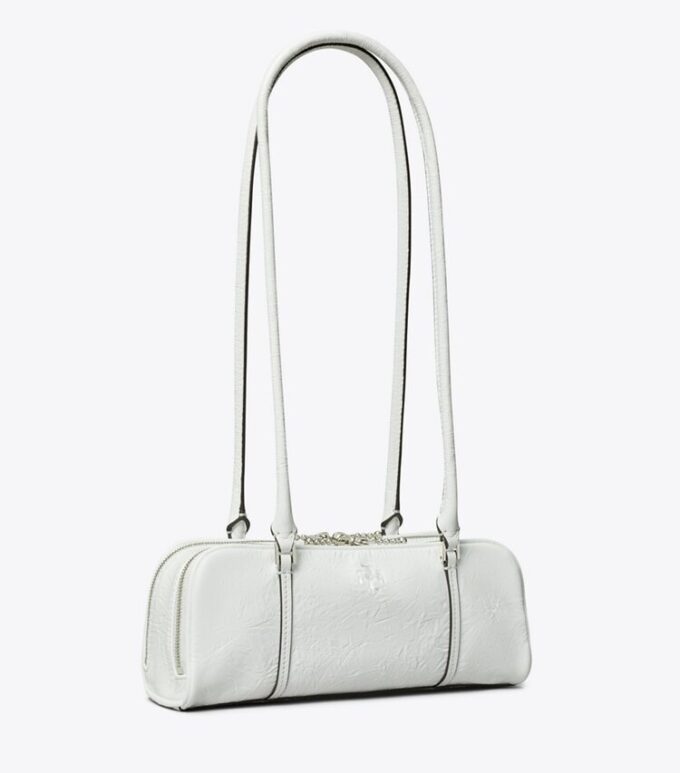 Mini Crinkle Leather Marshmallow Satchel Mini Crinkle Leather Marshmallow Satchel